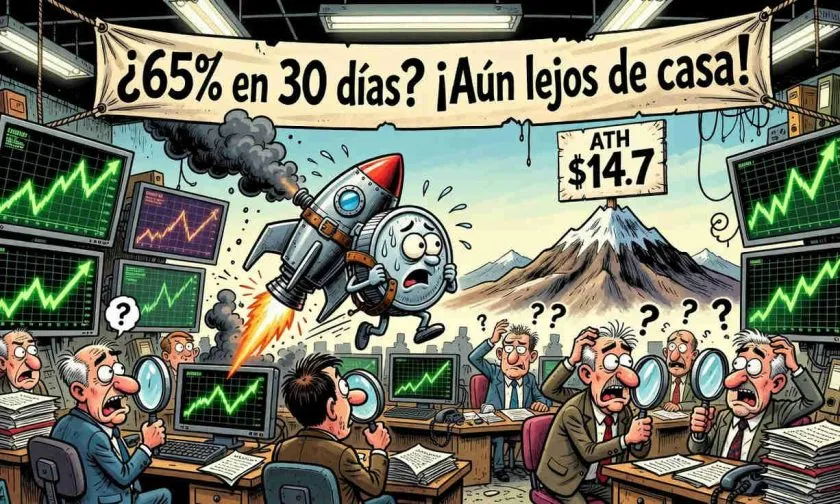 Litentry desafía la gravedad cripto: 65% al alza en 30 días mientras el ATH sigue lejos
