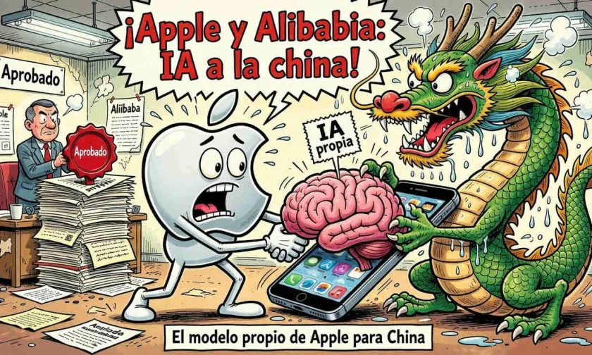 Apple y Alibaba colaboran en modelo de IA para el mercado chino