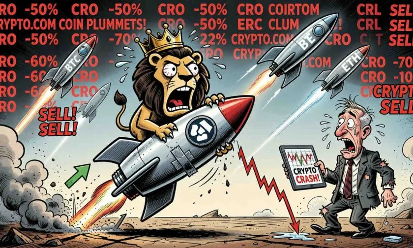 CRO rebota un 1.75% desde mínimos, pero la tendencia bajista aún domina el panorama