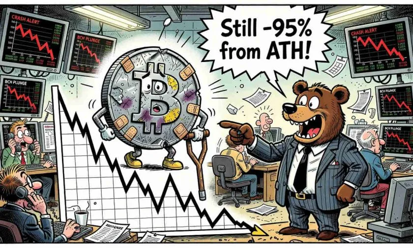 Bitcoin cash [BCH] sube un 2.49% el [26-06-2026] pero las sma confirman la tendencia bajista