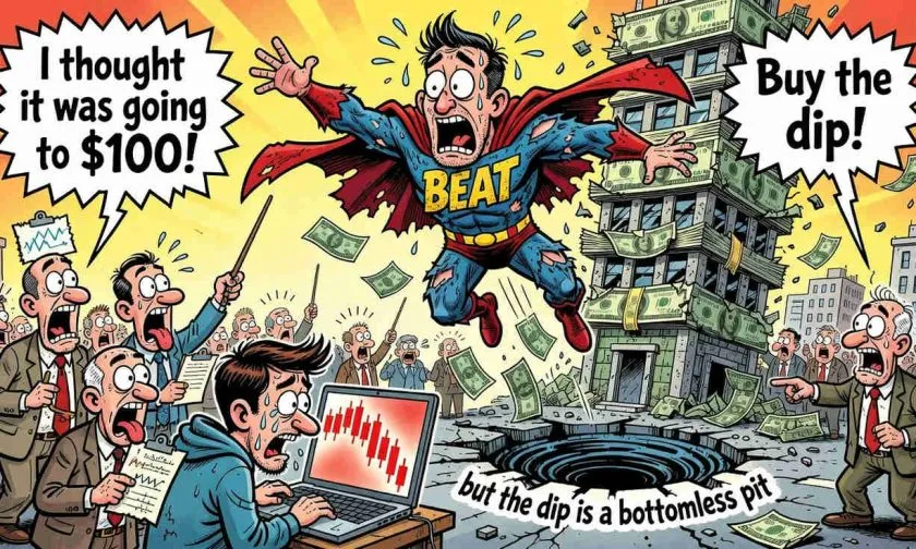 BEAT se desploma 19% en un día y profundiza su crisis: ¿se avecina la extinción del token?