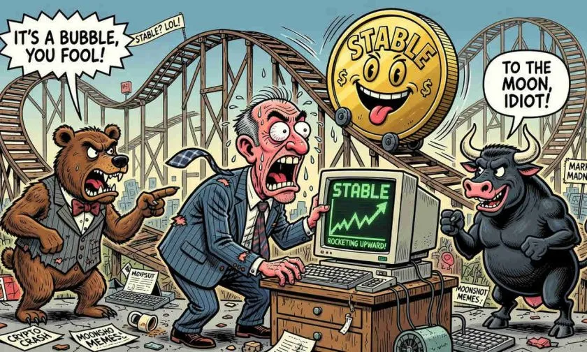 STABLE se dispara un 3.71% en medio de un volumen histórico: ¿se avecina una ruptura?