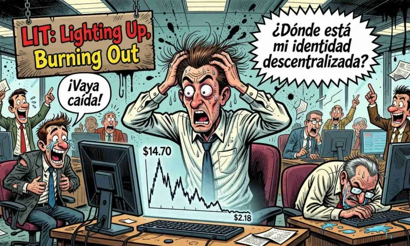 Litentry (LIT) pierde un 2.77% en medio de desplome de volumen: ¿consolidación o agotamiento alcista?