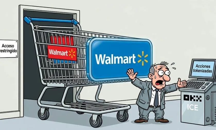 Walmart y otras 38 empresas bloquean el listado de sus acciones en OKXICE