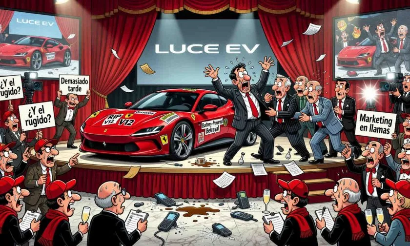 Ferrari cambia a su jefe de marketing tras la reacción contra el Luce EV