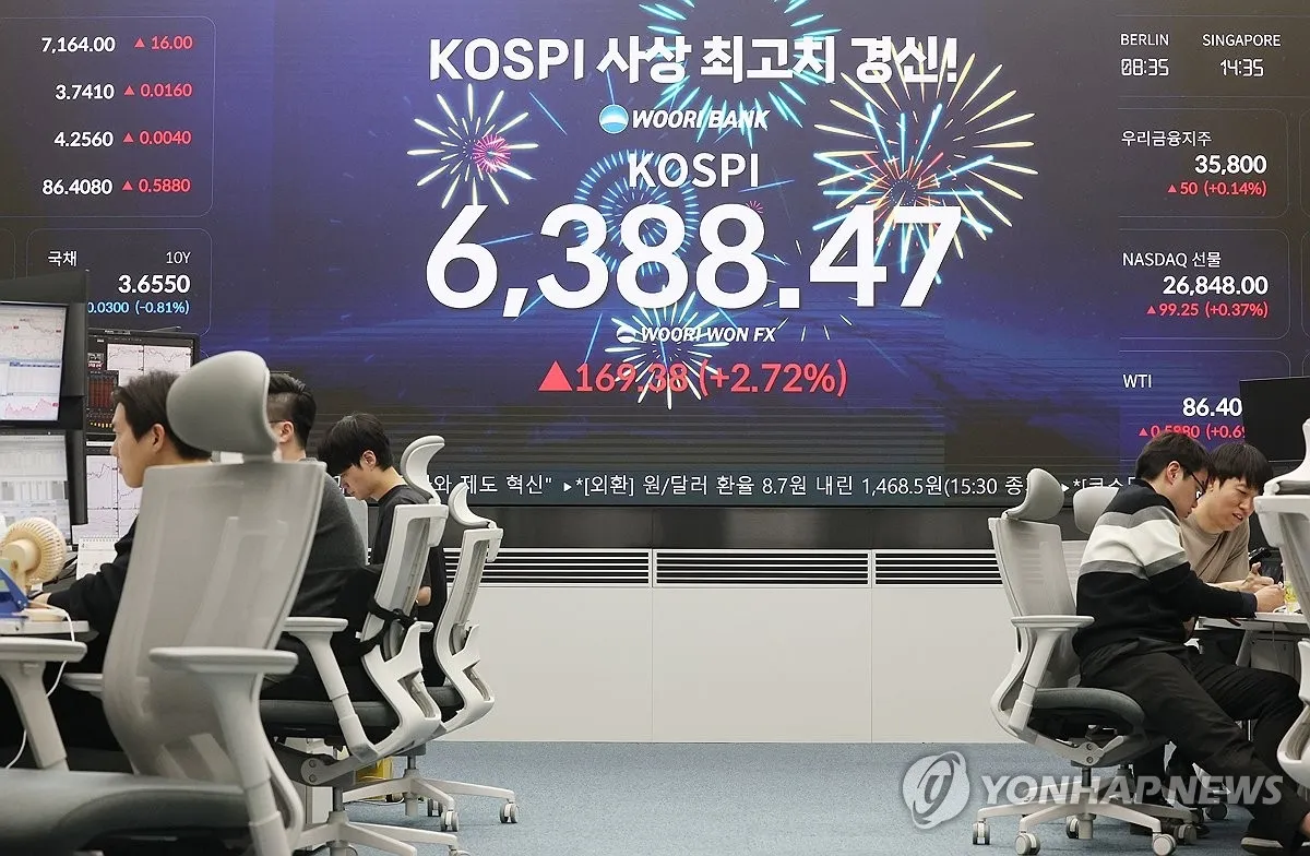 코스피, 이란 전쟁 속 사상 최고치...수혜 업종과 타격 업종의 희비
