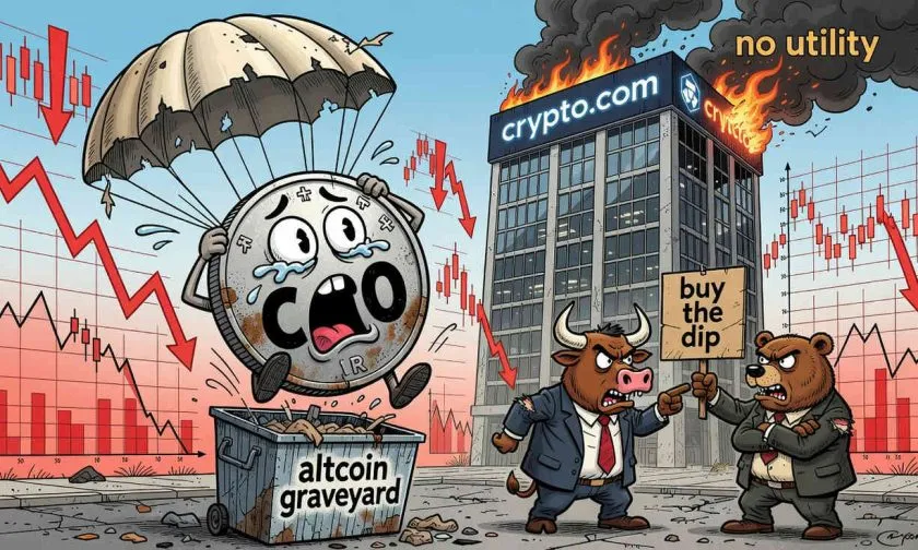 CRO se hunde un 4% y perfora los USD $0,06: ¿el exchange token perdió su atractivo?