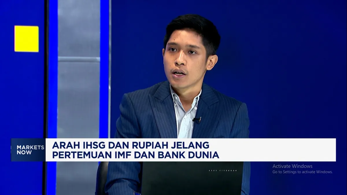 Dampak pertemuan IMF, Bank Dunia, dan perang terhadap IHSG serta rupiah