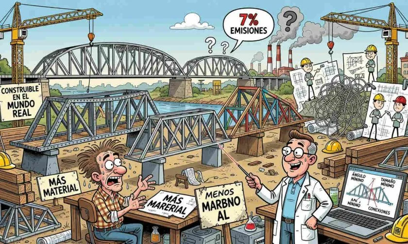 MIT propone modelo para puentes y edificios con menos material y menor huella de carbono