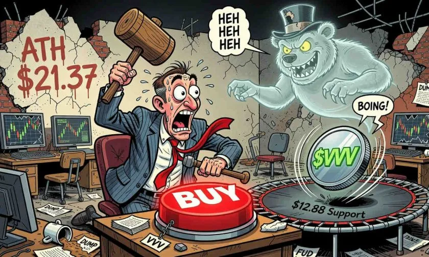 Venice Token ($VVV) revive con un salto del 4,72%: ¿romperá la barrera psicológica de $14? – Análisis 1 de julio 2026