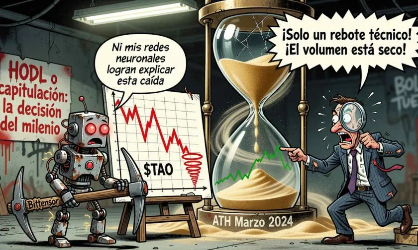 TAO rebota un 3,68% en un mercado de IA golpeado