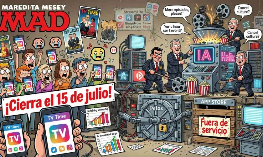 TV Time cerrará el 15 de julio mientras Whip Media acelera su giro hacia la IA