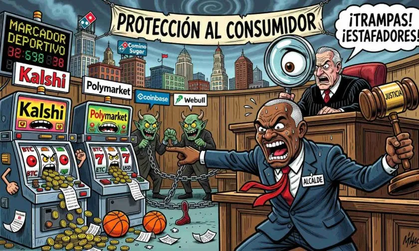 Baltimore lleva a juicio a Kalshi y Polymarket, involucrando a Coinbase y Robinhood