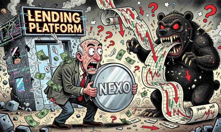 Nexo lucha por no perder los USD $0,72 en un mercado que ignora sus fundamentos