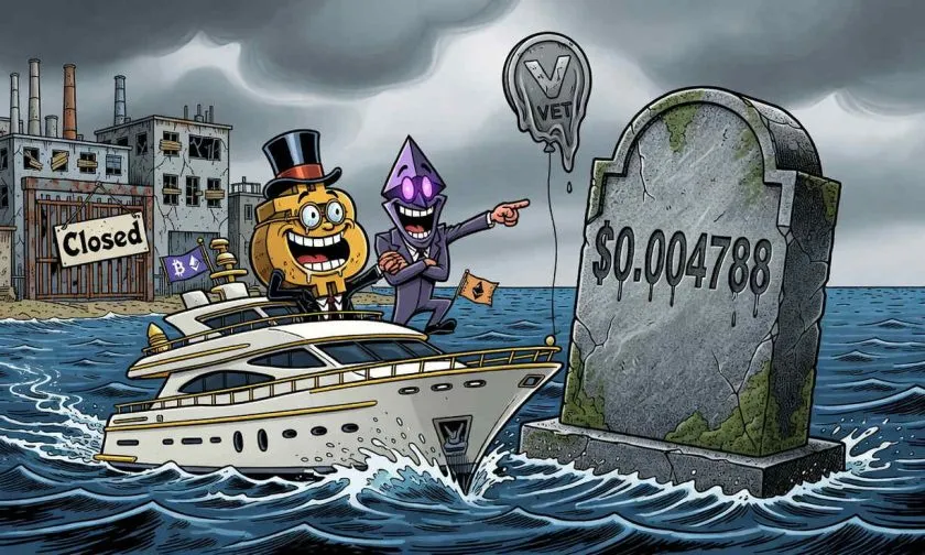 VeChain (VET) lucha por sobrevivir tras perder el 98% de su valor: ¿Se avecina un rebote técnico?