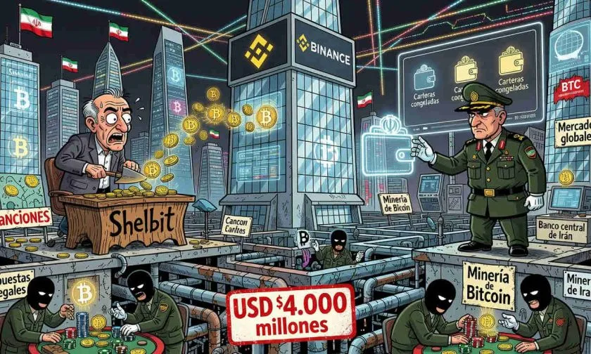 Exchange cripto en Dubái habría movido USD $4.000 millones en red iraní de evasión de sanciones