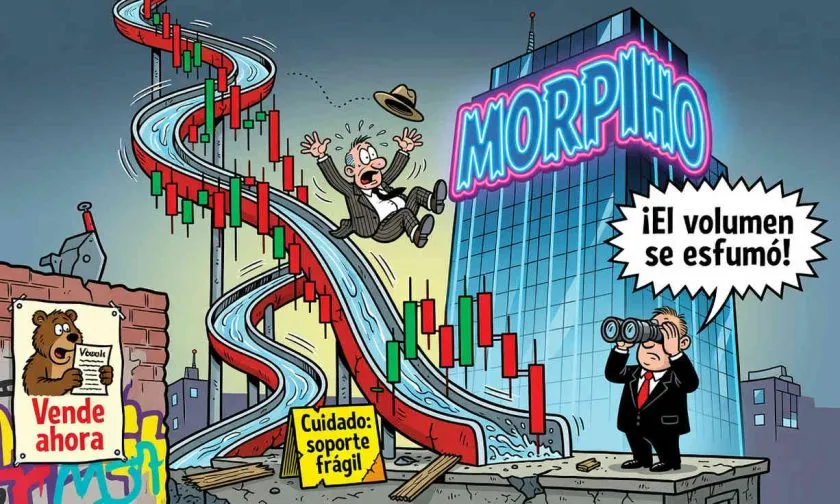 MORPHO se mantiene por encima de su SMA-200 a pesar de caer 0,86%