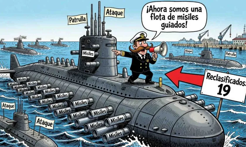 Reclasificación de 19 submarinos Virginia refuerza capacidad de ataque terrestre de EE. UU.