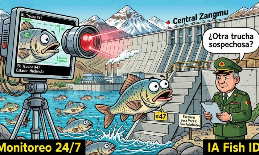 China usa IA con reconocimiento facial para rastrear peces migratorios en el Tíbet
