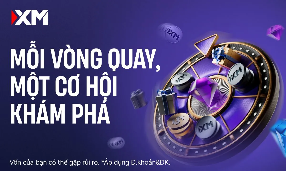 XM ra mắt Spin the Wheel cho người dùng với XMC tích lũy