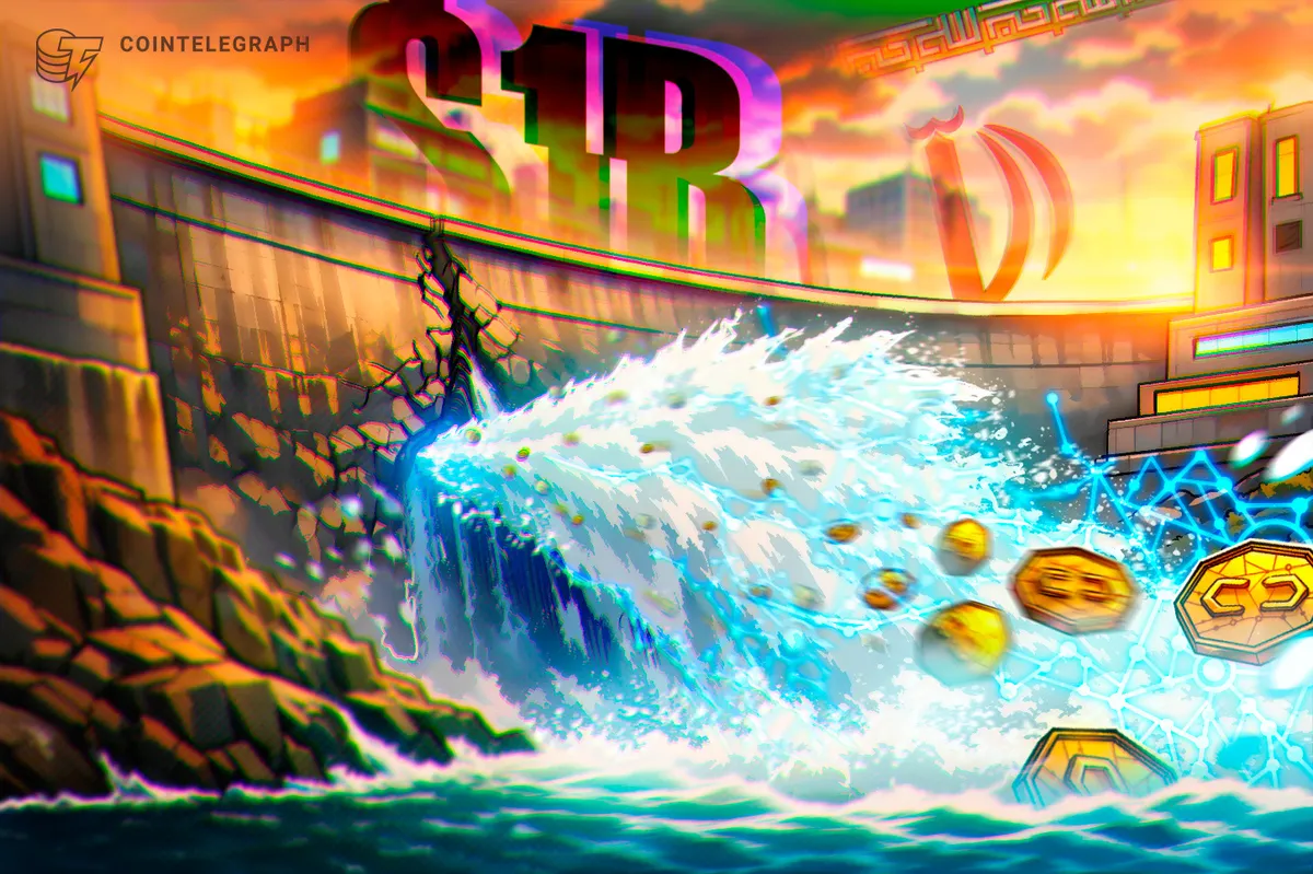 Fundos de criptomoedas registram saídas de US$ 1 bilhão após tensões com o Irã elevarem a aversão ao risco