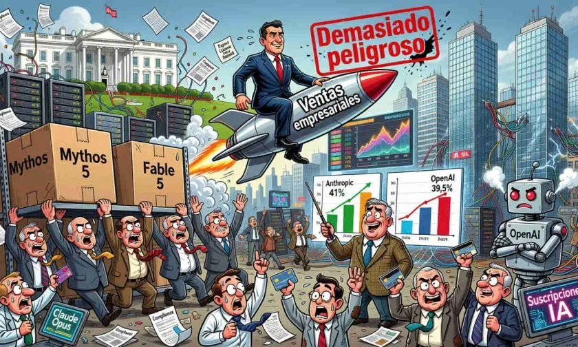 Anthropic gana terreno ante OpenAI pese al choque con la administración Trump