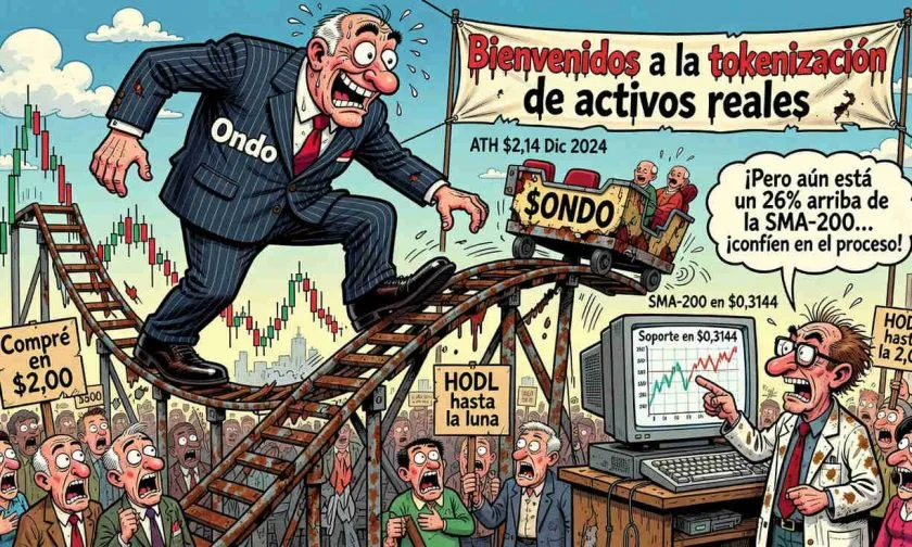 $ONDO pierde el nivel de $0,40: ¿está en peligro el repunte de 30 días? — 31 julio 2026
