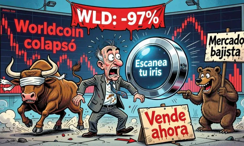 WLD se desploma un 2,64% y profundiza su caída del 97% desde el máximo histórico (26 Jul 2026)