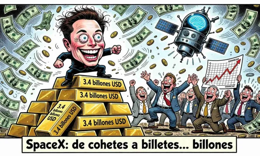 Morgan Stanley espera que SpaceX facture USD $3,4 billones para 2040