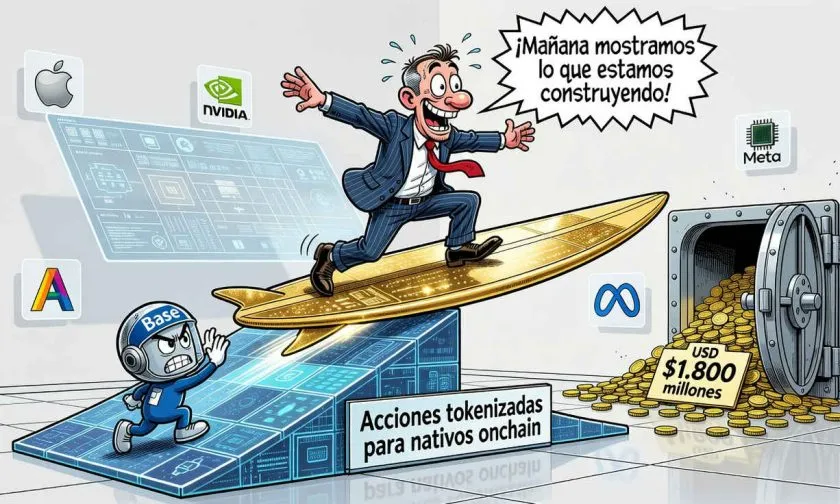 Bitwise insinúa un producto de acciones tokenizadas tras captar USD $1.800 millones
