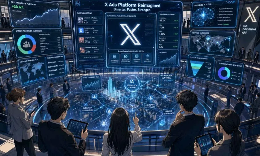 X reconstruye su plataforma publicitaria con IA para recuperar anunciantes