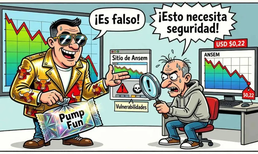 Ansem enfrenta acusaciones de crear un simple envoltorio de Pump Fun
