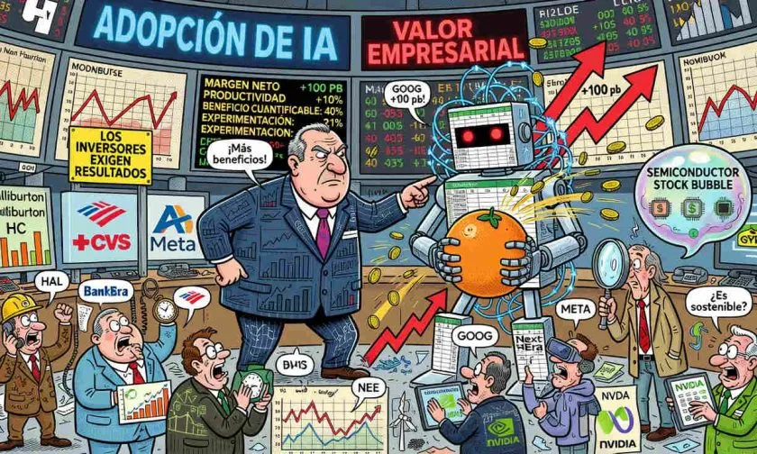Morgan Stanley ve márgenes más fuertes para las empresas que adopten IA
