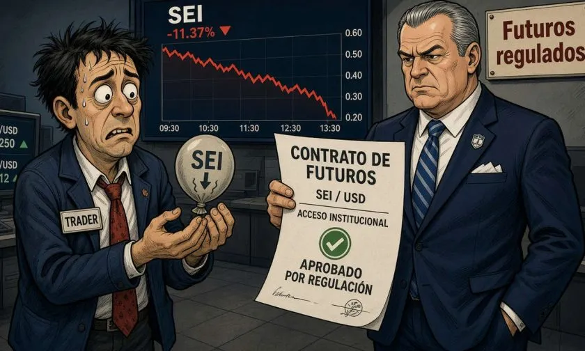 SEI pierde impulso el 19 de octubre de 2026 pese al interés por futuros regulados