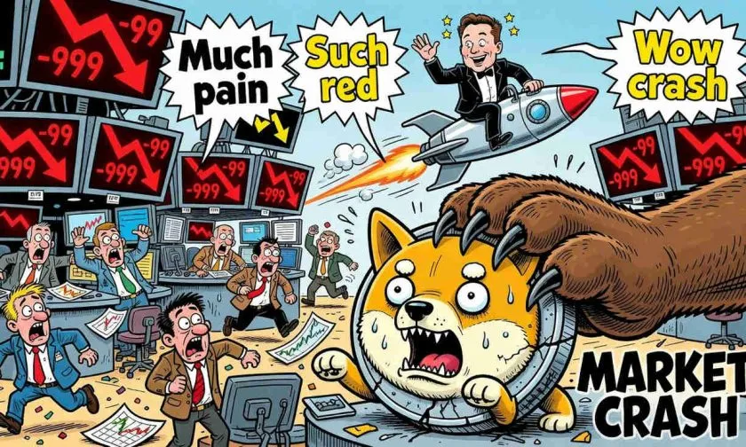Dogecoin se desploma un 6.4% y pierde el soporte de $0.085 en medio de una huida de memecoins