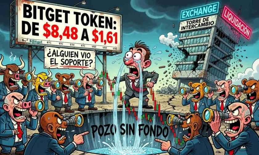 Bitget Token BGB pierde 63% en un año y lucha por recuperar su valor