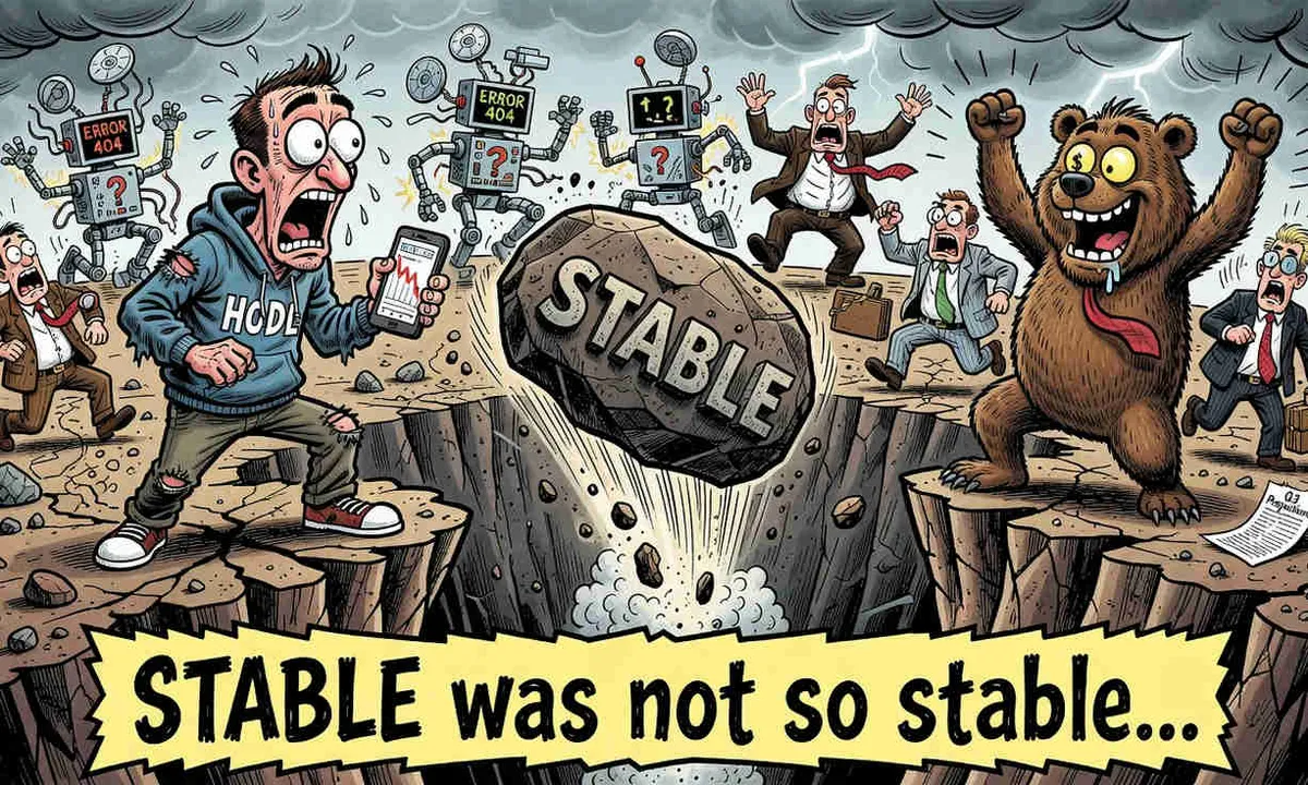 Token STABLE se desploma un 6%: ¿capitulación inminente o trampa bajista?