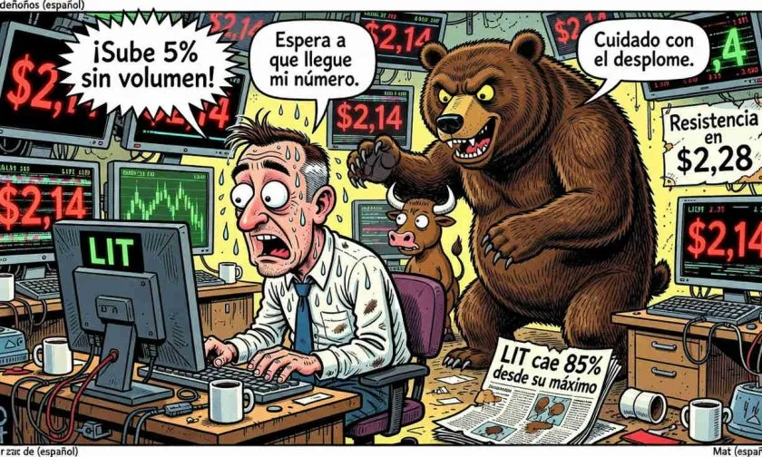 Litentry (LIT) sube 5,23% el 6 de agosto, pero lucha con resistencia en $2,15