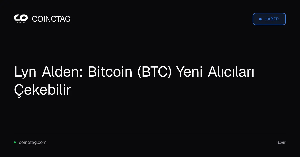 Lyn Alden, Bitcoin'in yeni alıcılar çekme potansiyelini vurguladı