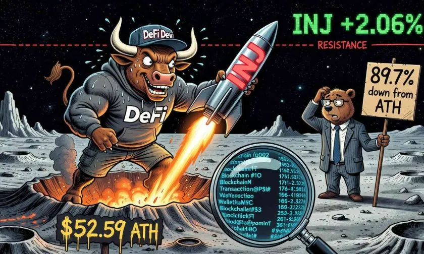 INJ se dispara un 74% en 90 días mientras los toros prueban resistencia clave en USD $5,41