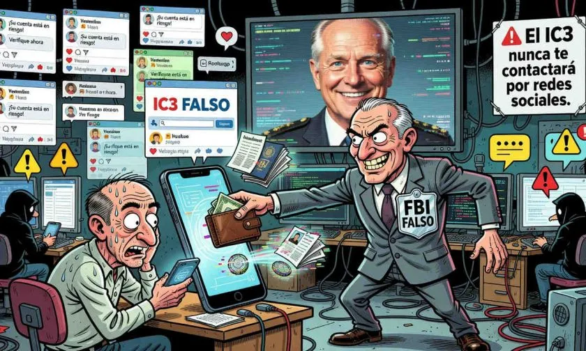 Estafadores se hacen pasar por el FBI para estafar nuevamente en redes sociales a personas ya afectadas