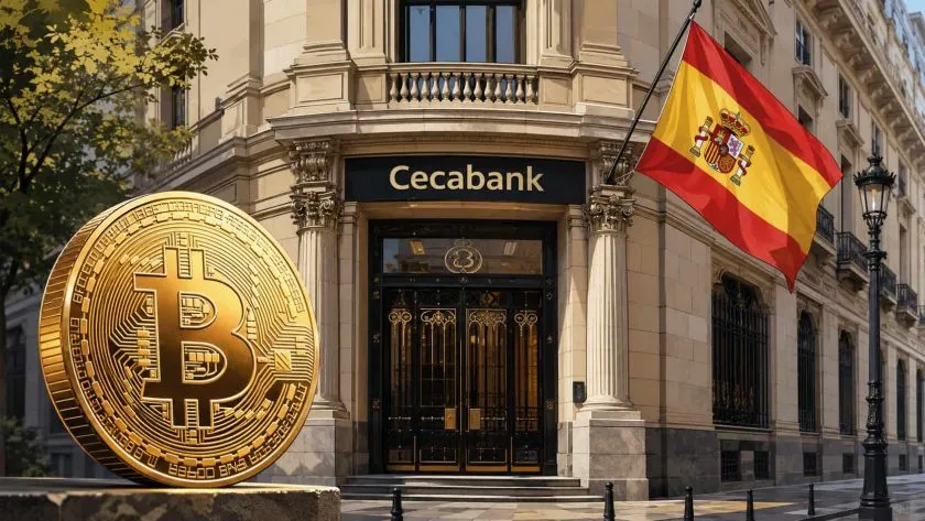Banco español Cecabank pone en marcha custodia y comercio cripto bajo MiCA