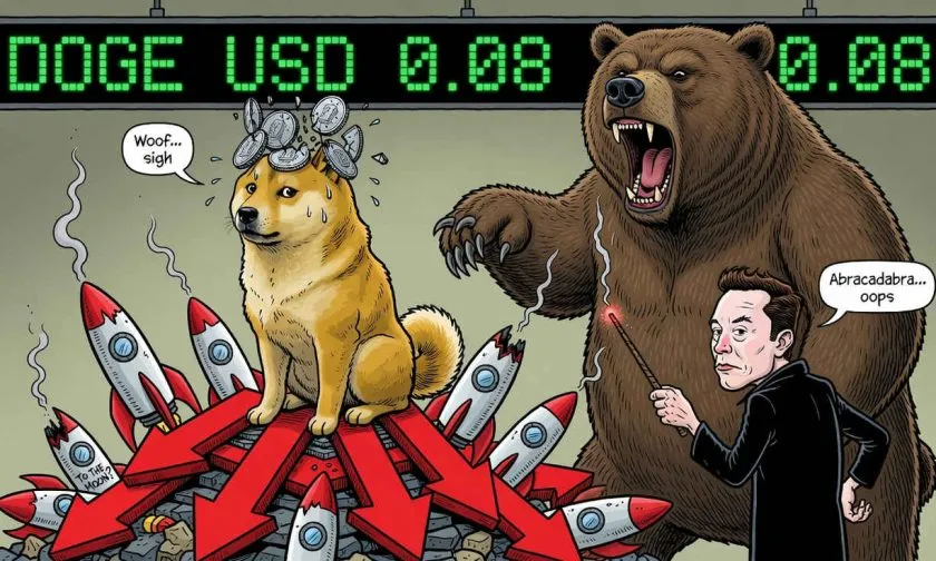 Dogecoin (DOGE) se desploma un 51% anual: ¿oportunidad o trampa de valor?