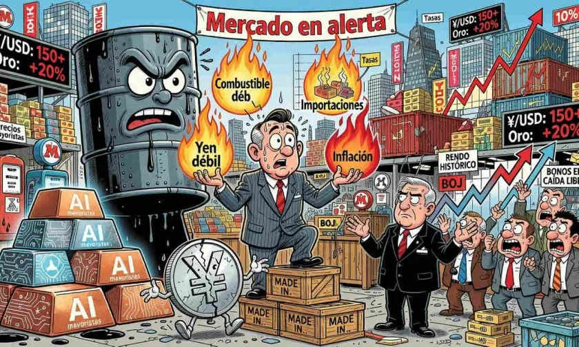 Inflación mayorista en Japón salta a 7,1% y presiona al BOJ hacia nuevas alzas