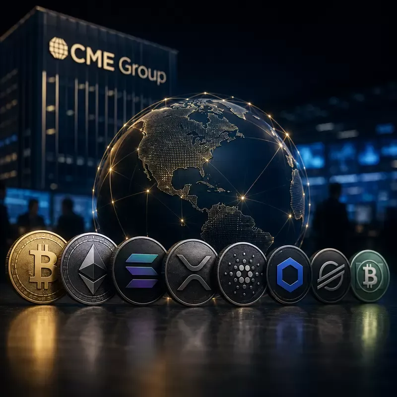 CME그룹, 비트코인(BTC)·XRP(리플) 등 선물 지수 출격...기관장 오픈
