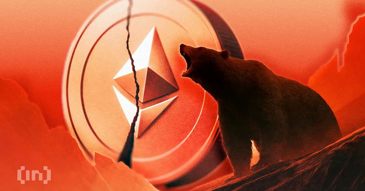 Медведи захватили контроль над Ethereum — слабый спрос не дает ETH расти