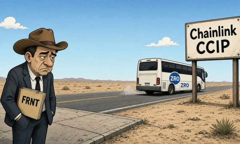 LayerZero (ZRO) cae un 5,15% tras la migración de FRNT a Chainlink