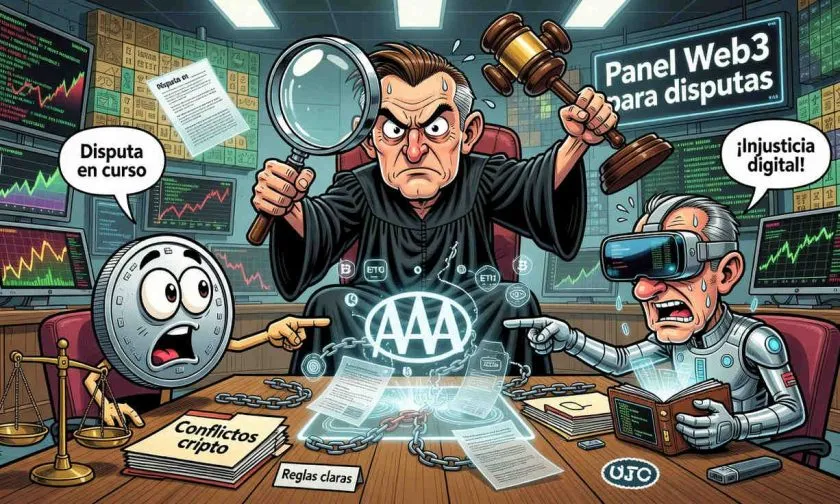 AAA lanza un panel Web3 para atender disputas relacionadas con criptomonedas