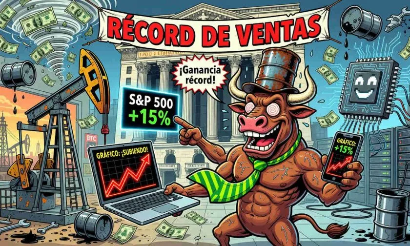 S&P 500 logra mayor crecimiento de ventas en cinco años gracias a energía y tecnología
