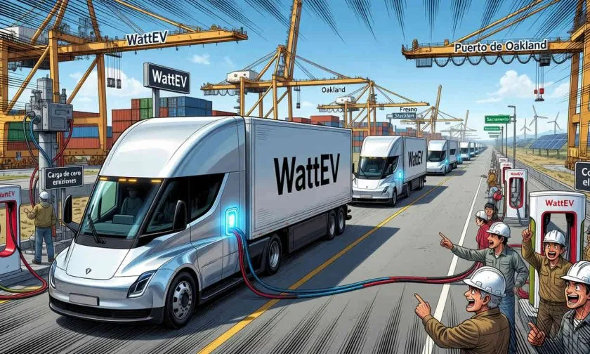Tesla logra pedido récord de 370 Semi por USD $100 millones para California